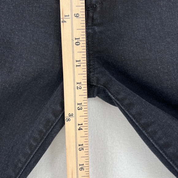 FAVORITE DAUGHTER Valentina Shortie Jeans 30 Petite Black High Rise Cigarette - Picture 7 of 16